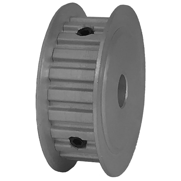 B&B Manufacturing 22XL037-3FA4, Timing Pulley, Aluminum, Clear Anodized, 22XL037-3FA4 - main